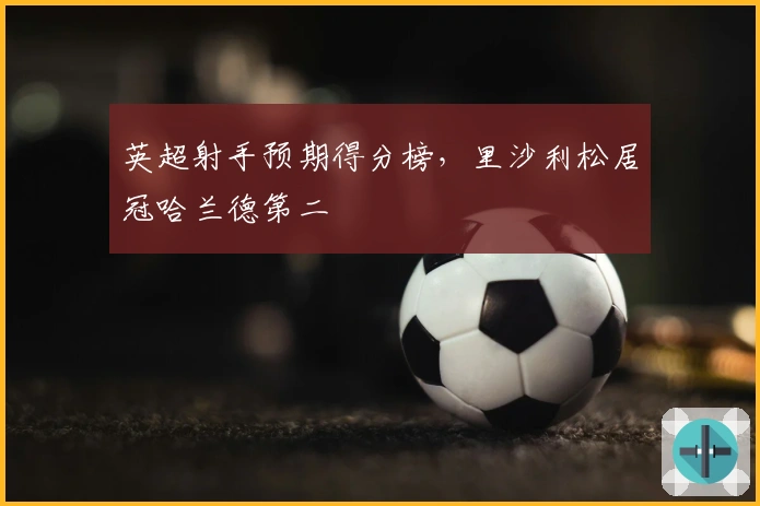 英超射手预期得分榜，里沙利松居冠哈兰德第二